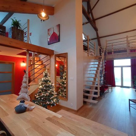 La Grange De Marie A St Angel - Magnifique Grange Renovee En Loft Pour 1 A 6 Pers Villa Saint-Angel  Eksteriør bilde